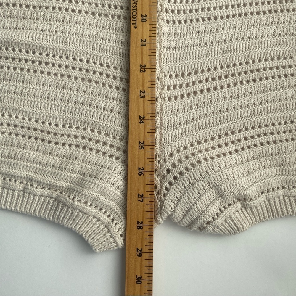 Revolve One Grey Day (OGD) Georgia Romper Crochet Linen Cotton Blend Size XS - Picture 11 of 12